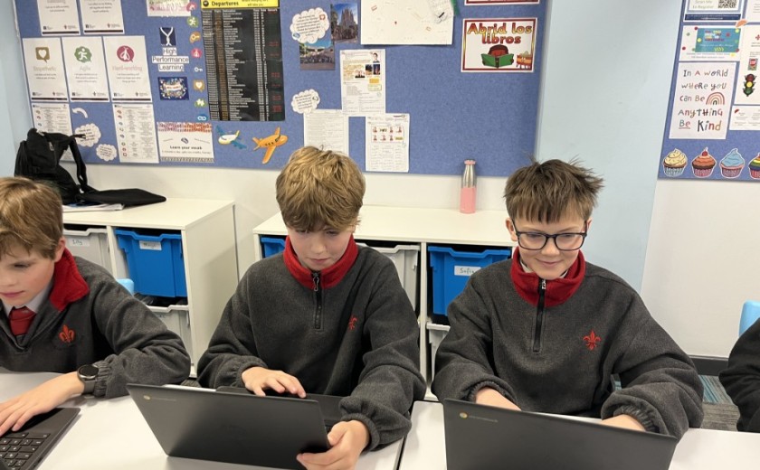 Year 7 chromebooks