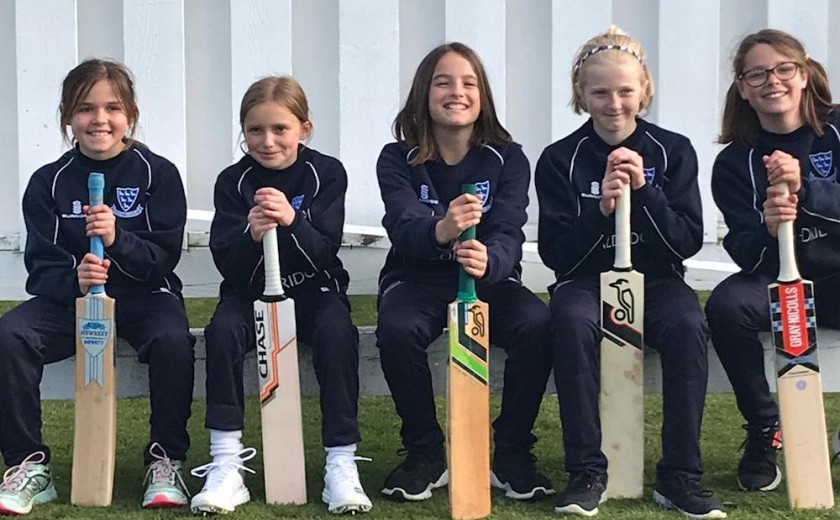 U11 county cricket girls