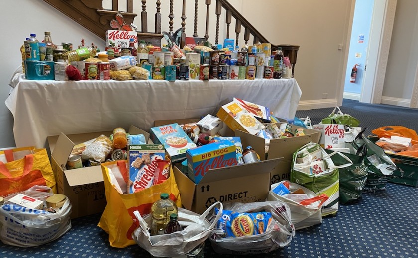 Thank you for harvest donations | Westbourne House School