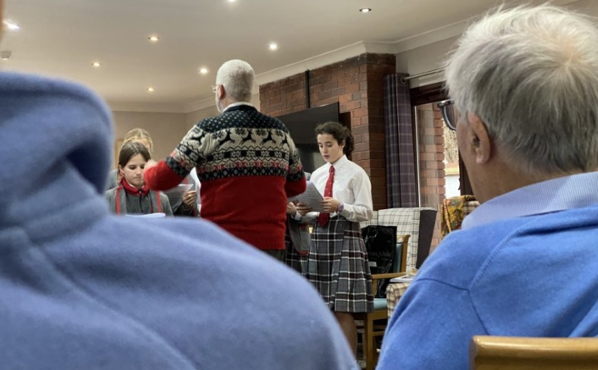 care home singing