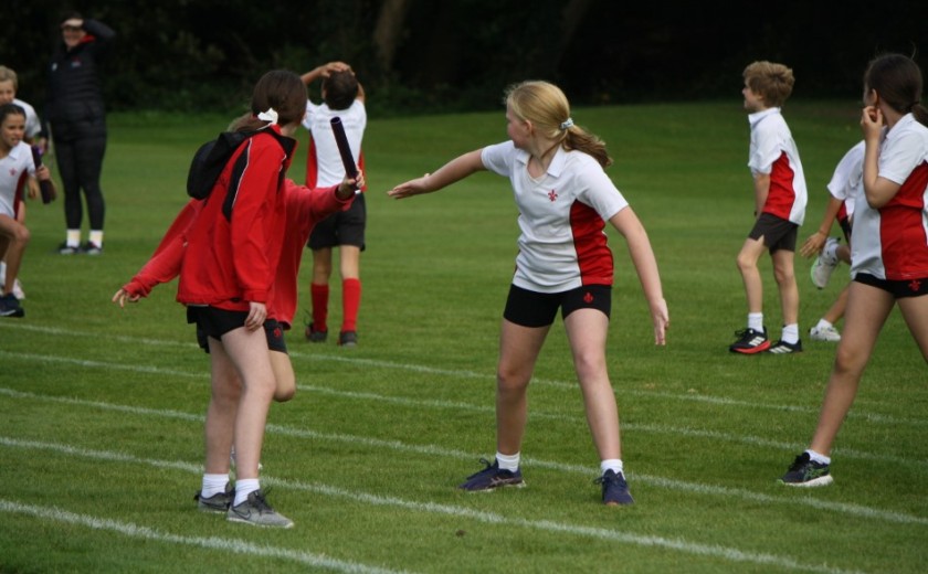 Toby Harries takes a Year 6 PE lesson