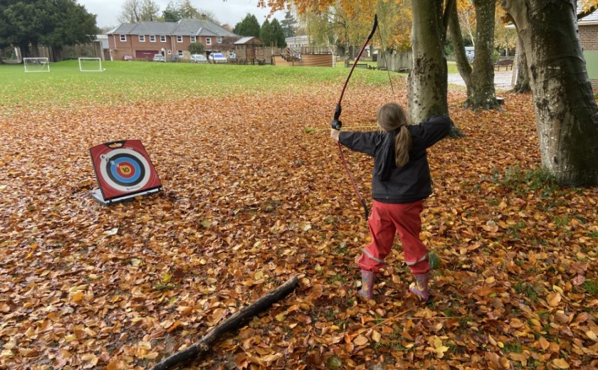 archery outside