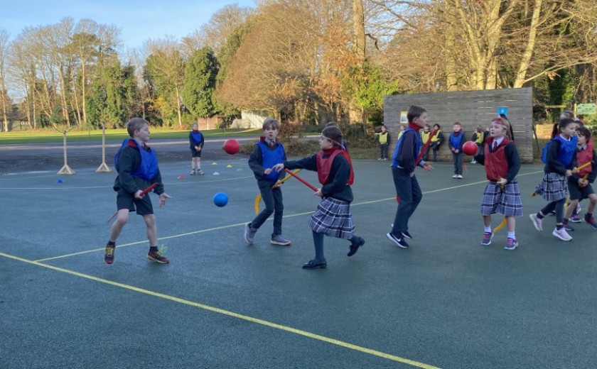 quidditch finals at Westbourne House 