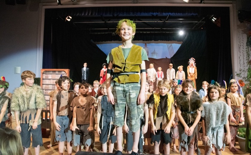 peter pan and cast