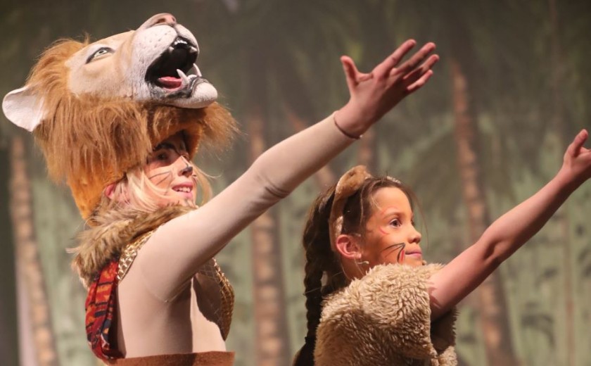 Capturing the enchantment of our Year 6 Lion King performers! 