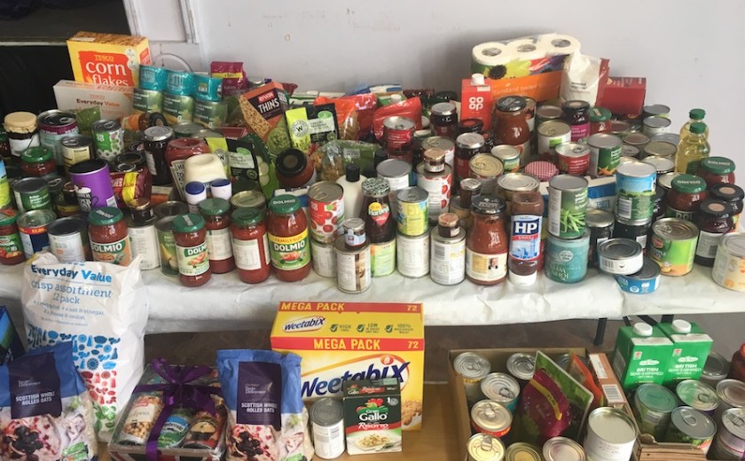 Donations to Chichester Food Bank